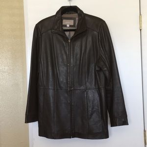 Croft & Barrow Leather Jacket